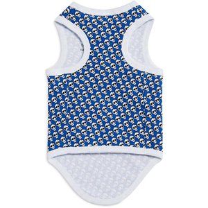 Bloomies X Roller Rabbit Dog Clothing - Blue Skull Print - NWT 100% Pima Cotton